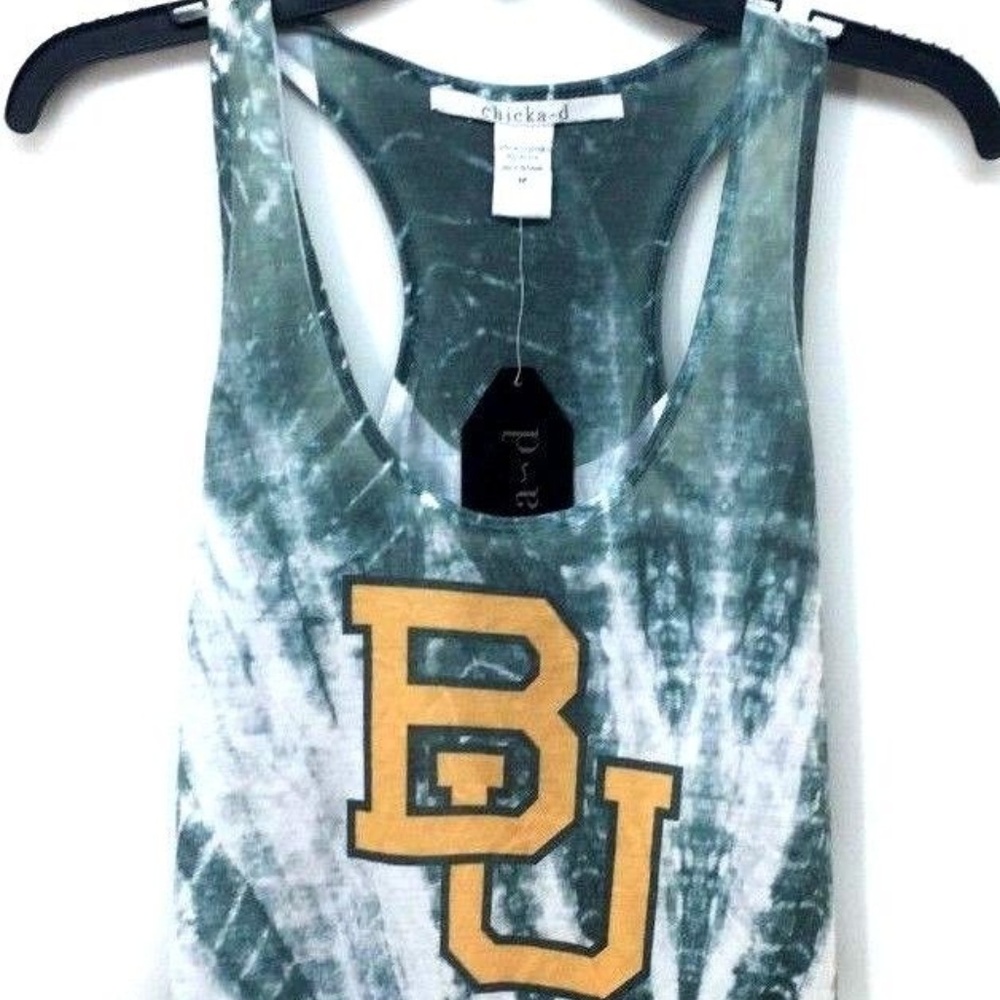 Chicka-d Women's Baylor University Tank Top Sz M
